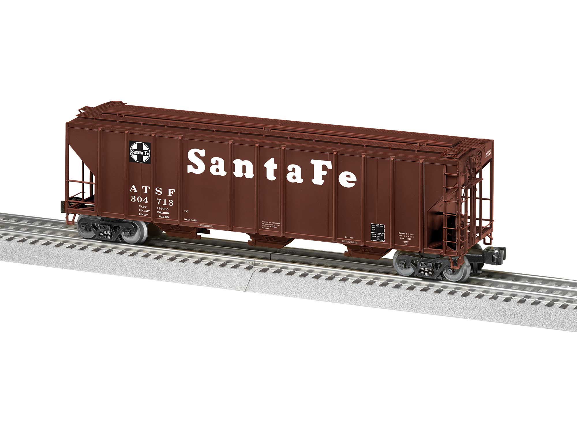 Santa Fe PS-2CD Covered Hopper Santa Fe PS-2CD Covered Hopper